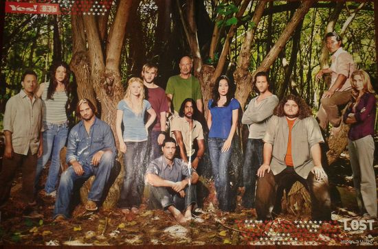 Постер сериал ''Lost'' / Рома Зверь