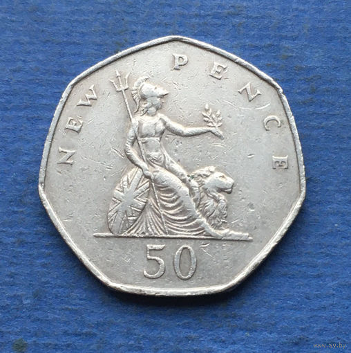Великобритания 50 пенсов 1969