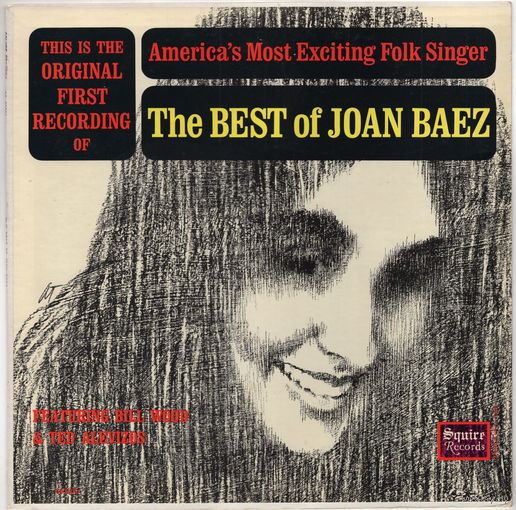 LP Joan Baez 'The Best of Joan Baez'