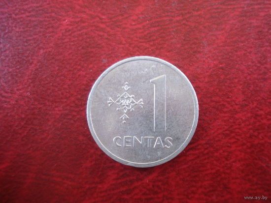 1 цент 1991 Литва