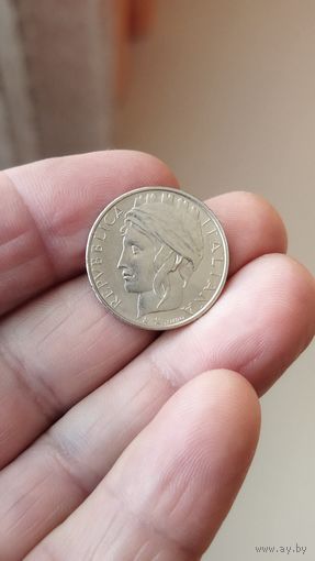 100 лир 1996 г. Италия.