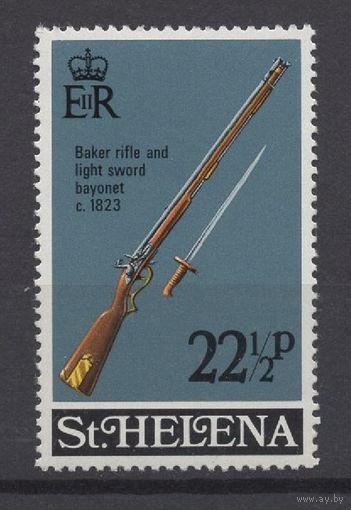 Остров Святой Елены / ST. HELENA 1971 ** Оружие, Винтовка  Mi 253