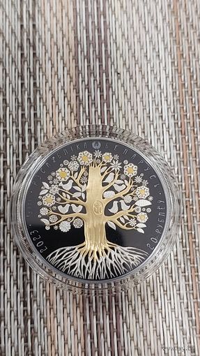Монета 20р Мать серебро "Матуля,Дерево жизни"