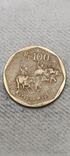 Индонезия 100 рупе 1996