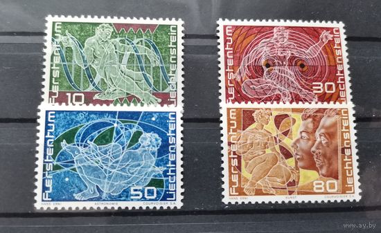 Лихтенштейн 1969г. 250-летие Лихтенштейна. Mi 508-511 Полная серия **