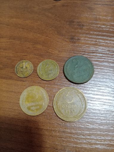 Лот монет ранних СССР