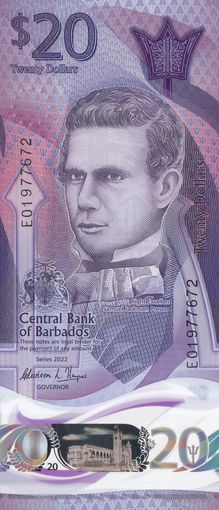 Барбадос 20 долларов 2022 (UNC)