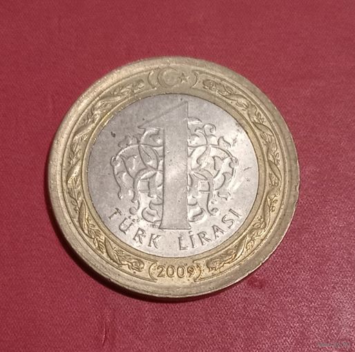 1лира 2009г. Турция