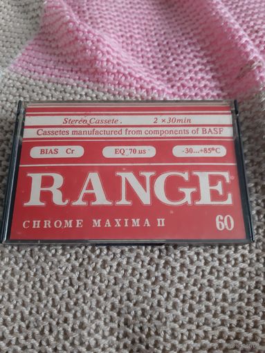Кассета RANGE CHROME MAXIMA II.  PHIL COLLINS.