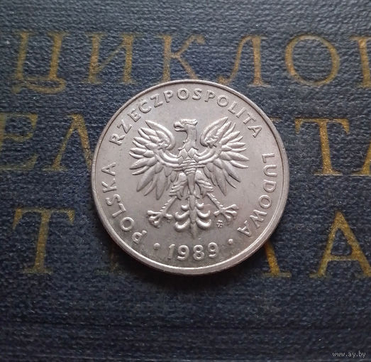 20 злотых 1989 Польша #10 XF