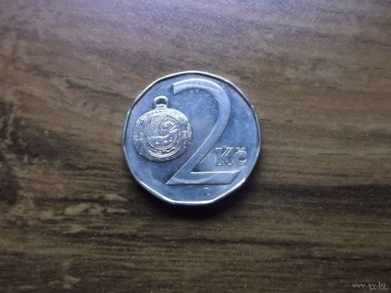 Чехия 2 кроны 1993
