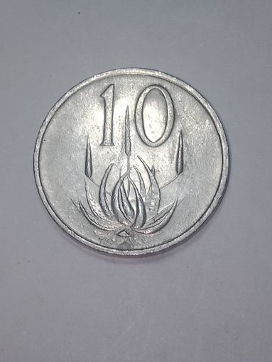 ЮАР 10 центов 1980 года . South - Africa
