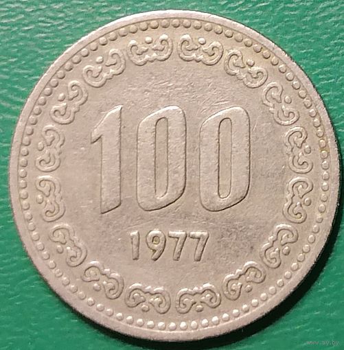 Южная Корея 100 вон 1977