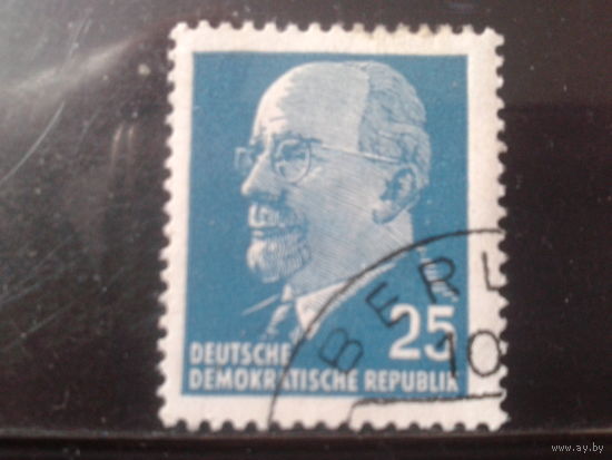 ГДР 1963 В. Ульбрихт 25 пф