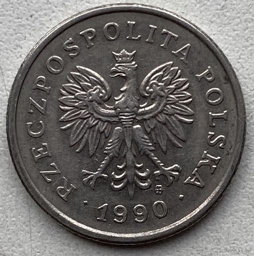 Польша 20 грошей 1990 г.