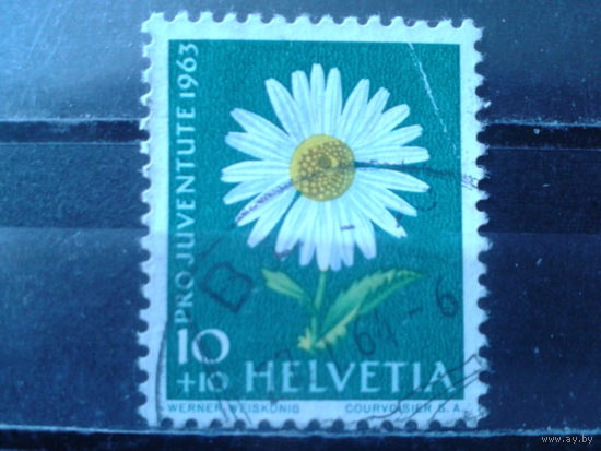 Швейцария 1963 Маргаритка