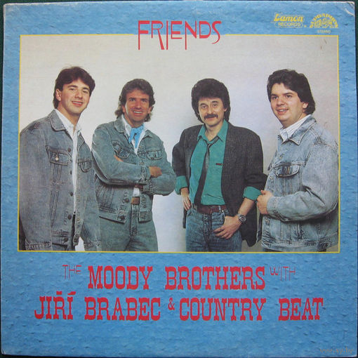 The Moody Brothers With Jiri Brabec & Country Beat – Friends, LP 1990