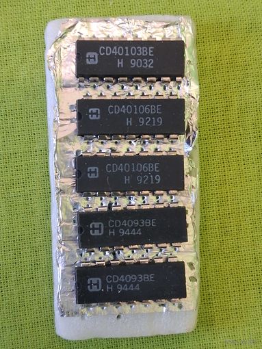 Микросхемы серии CD40 список в описании