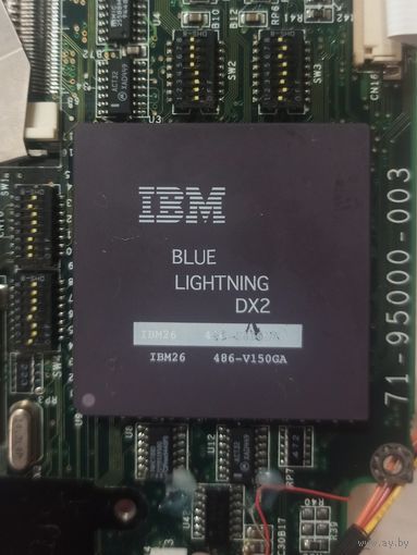 Винтажный микропроцессор IBM Blue Lightning DX2 (Cyrix)