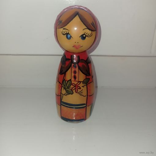 Матрешка СССР, деревянная матрешка