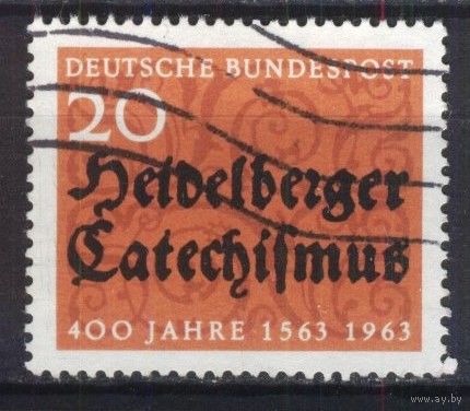 ГЕРМАНИЯ, ФРГ - 1963 [Mi. 396]  Гашеная (DE03)