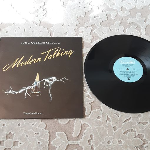 MODERN TALKING - 1986 - IN THE MIDDLE OF NOWHERE (THE 4th ALBUM) (BULGARIA) LP