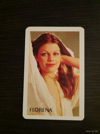 Календарик,реклама,1983