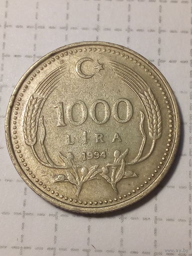 1 тысяч лира Турция 1994 год