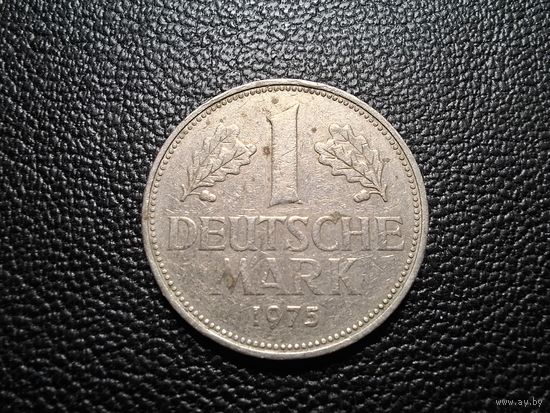 Германия 1 марка 1975 "J" - Гамбург
