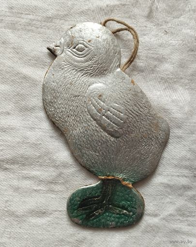 Ёлочный картонаж цыпленок