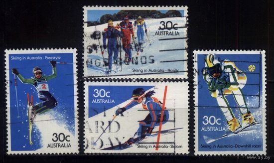 Австралия - 1984 [Mi. 875-878] Гашеная (AU23)
