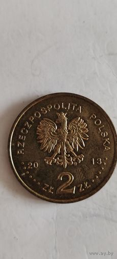 Польша 2 злотых 2013