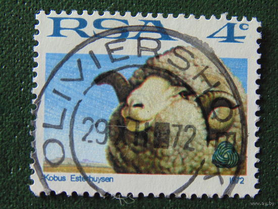 ЮАР 1972г. Фауна.