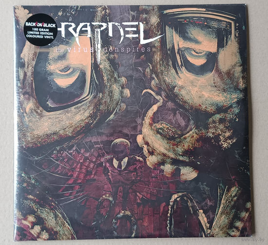 Shrapnel - The Virus Conspires (2014 2LP ENGLAND) НОВЫЙ ЦВЕТНОЙ ВИНИЛ