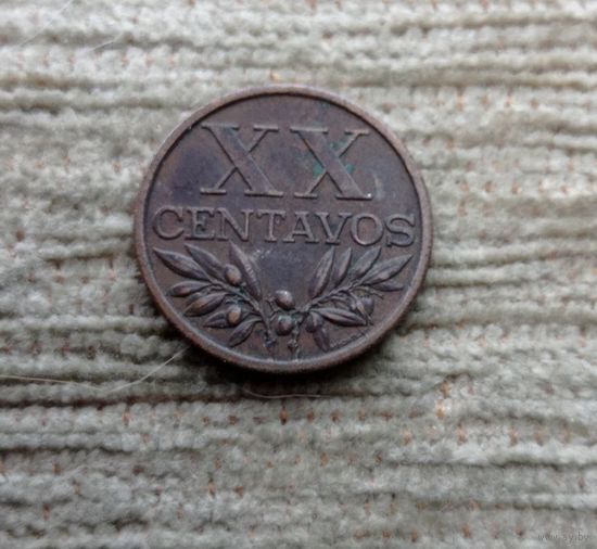 Werty71 Португалия 20 сентаво 1966