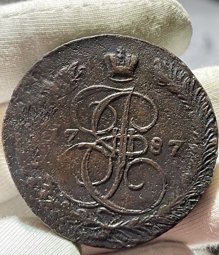 5 копеек 1787 ЕМ без МЦ.