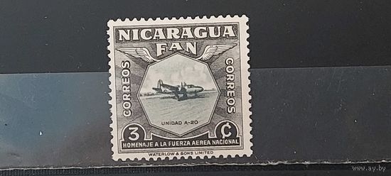 РАСПРОДАЖА. НИКАРАГУА 1954г. Чист**
