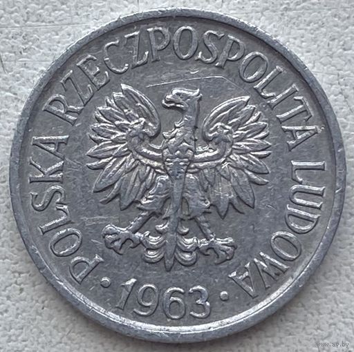 Польша 5 грошей 1963 г.