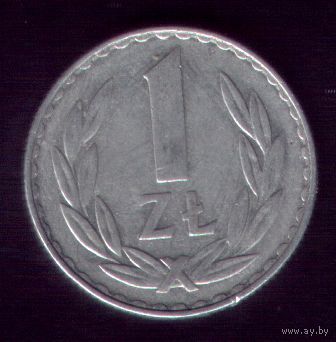 1 Злотый 1980 год Польша