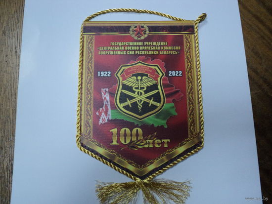 Вымпел 100 лет ЦВВК ВС РБ