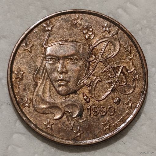 Франция 5 евроцентов, 1999 (14-14-21)