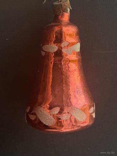 Ёлочная игрушка колокольчик СССР