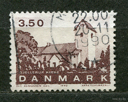 Деревенские церкви Ютландии. Дания. 1990