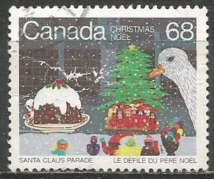 Канада. Рождество. 1985г. Mi#979.