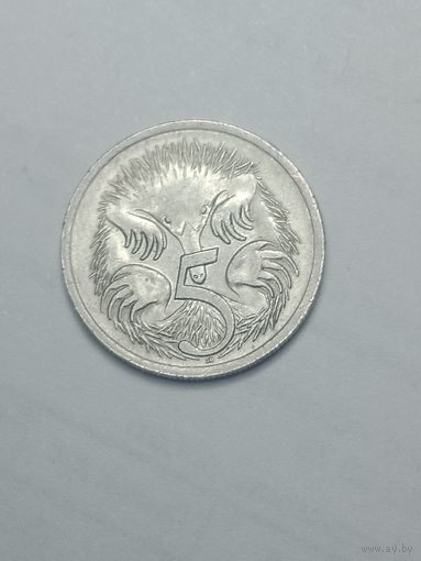 Австралия 5 центов 1987 года .