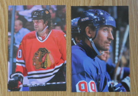 Хоккей спорт PANNINI Italy 98-99  NHL ALL-STARS Открытки 24 штуки