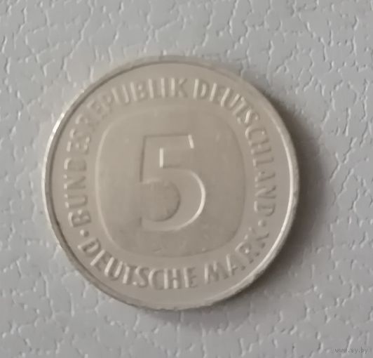 5 марок 1975г.