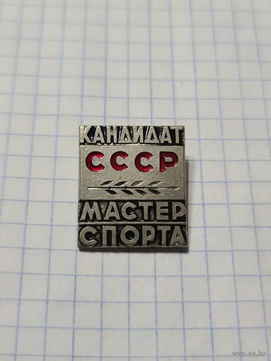 Значок ,,Кандидат СССР Мастер спорта'' СССР