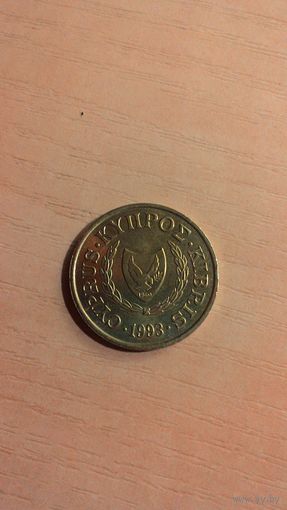 Кипр, 10 центов 1993.
