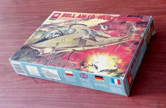 Сборная модель: Bell AH-1G  HueyCobra ; ZTS Plastyk (Польша) 1/72